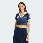 Women's Originals Retro Sports Cricket inspired Cropped Jersey