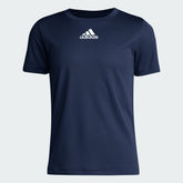 Kids' SS PREGAME TEE BLANK LOGO