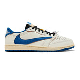1 Retro Low OG SP Fragment x Travis Scott 'Sail/ Military Blue' (2025)