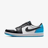 1 Retro Low OG 'UNC / Dark Powder Blue' (2022)