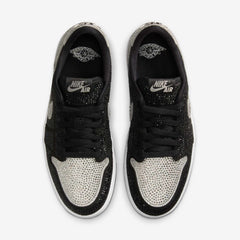 1 Retro Low OG x Swarovski 'Stealth' (2025) (Womens)