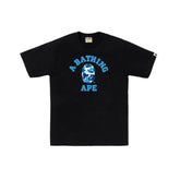 BAPE ABC Camo College Tee 'Black/ Blue' (2025)