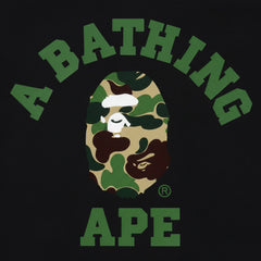 BAPE ABC Camo College Tee 'Black/ Green' (2025)