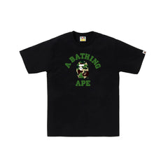 BAPE ABC Camo College Tee 'Black/ Green' (2025)