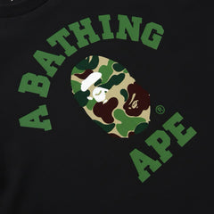 BAPE ABC Camo College Tee 'Black/ Green' (2025)