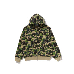 BAPE ABC Camo Heavy Wash Cropped Fit Zip Hoodie 'Green' (2026)