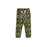 BAPE ABC Camo Shark Regular Fit Sweatpants 'Green' (2025)