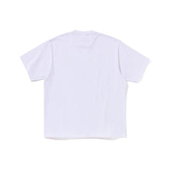 BAPE ABC Camo Illusion Ape Head Relaxed Fit Tee 'White'