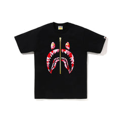 BAPE ABC Camo Shark Tee 'Black/ Pink'