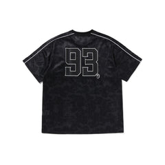 BAPE Camo Stripe Baseball Logo Relaxed Fit Tee 'Black' (2025)