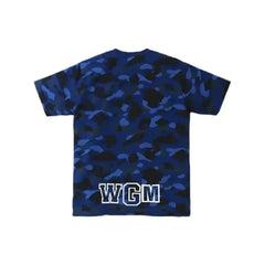 BAPE Color Camo Shark Tee 'Navy'