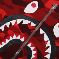 BAPE Color Camo Shark Tee 'Red'