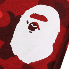 BAPE Color Camo Sweat Pants 'Red'