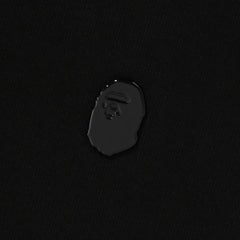 BAPE Metal One Point Zip Up Hoodie 'Black'