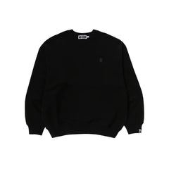 BAPE One Point Relaxed Fit Crewneck Sweatshirt 'Black'