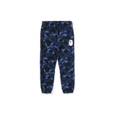 BAPE Color Camo Sweat Pants 'Navy'