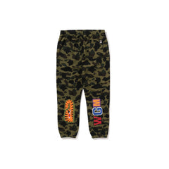 BAPE 1st Camo Shark Sweatpants 'Green'