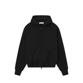 Classic Fleece Zip-Up Hoodie 'Jet Black' (2025)