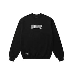 Geedup Core Logo Crewneck 'Black/ Grey' (2025)