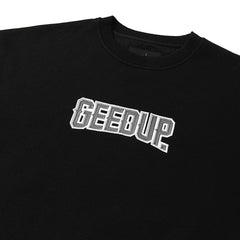 Geedup Core Logo Crewneck 'Black/ Grey' (2025)