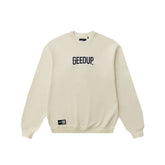 Geedup Core Logo Crewneck 'Cream/ Navy' (2025)