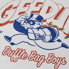 Geedup Duffle Bag Boys T-Shirt 'White/ Red/ Blue' (2025)