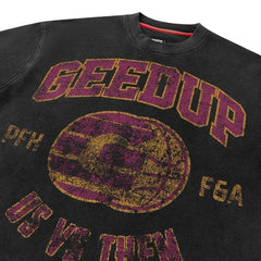 Geedup G-Ball T-Shirt 'Washed Black/ Purple' (2025)