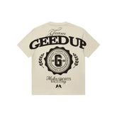Geedup G Stamp T-Shirt 'Cream/ Black' (2025)