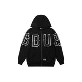 Geedup G.D.U.P Zip Hoodie 'Black/ White' (2025)