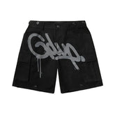 Geedup Handstyle Cargo Short 'Black/ Grey' (2025)
