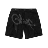 Geedup Handstyle Cargo Short 'Black' (2025)