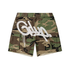 Geedup Handstyle Cargo Short 'Camo Green' (2025)