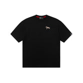 Geedup Handstyle EMB T-Shirt 'Black/ Pink' (2024)