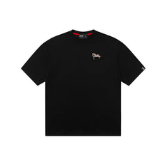 Geedup Handstyle EMB T-Shirt 'Black/ Pink' (2024)