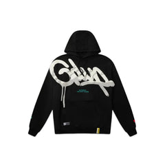 Geedup Handstyle x Foot Locker Hoodie 'Black/ White/ Grey'