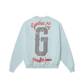 Geedup PFK Boxer Crewneck 'Cool Blue/ Red' (2025)