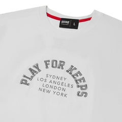 Geedup PFK Cities T-Shirt 'White/ Grey' (2025)