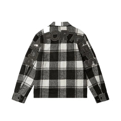 Geedup PFK Flannel Jacket 'Black/ White/ Cream' (2025)