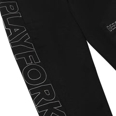 Geedup PFK Panel Trackpants 'Black/ Charcoal' (2025)