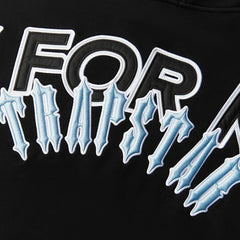 Geedup x Trapstar PFK x Irongate Hoodie 'Black/ Cool Blue' (2025)