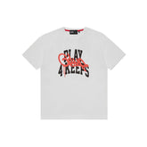 Geedup Play 4 Keeps T-Shirt 'White/ Red' (2025)