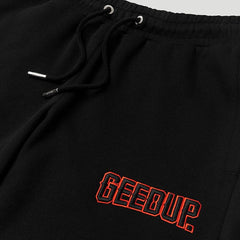 Geedup Play For Keeps EMB Shorts 'Black/ Black Orange' (2024)