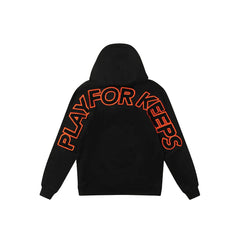 Geedup Play For Keeps Hoodie 'Black/ Black Orange' (2024)