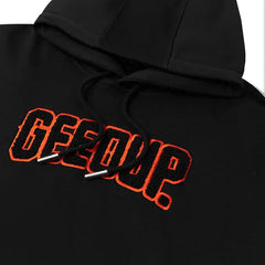 Geedup Play For Keeps Hoodie 'Black/ Black Orange' (2024)