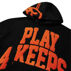 Geedup Play4Keeps Handstyle Hoodie 'Black/ Orange' (2025)