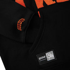 Geedup Play4Keeps Handstyle Hoodie 'Black/ Orange' (2025)
