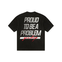 Geedup Proud To Be A Problem Nascar T-Shirt 'Black/ Red' (2024)