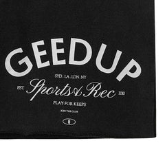 Geedup Sports & Rec. Shorts 'Washed Black' (2025)