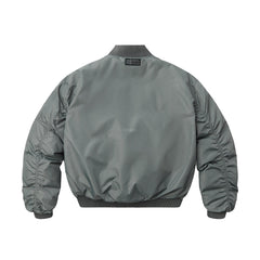 Geedup Team Logo/Handstyle Reversible Bomber 'Grey/ Black' (2025)