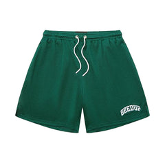 Geedup Team Logo Mesh Shorts 'Forest Green' (2025)